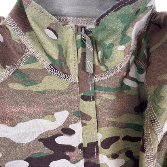 US Army Combat Shirt Camo Military Tactical Flame Resistant FR USA.  Exc - Picture 2 of 4